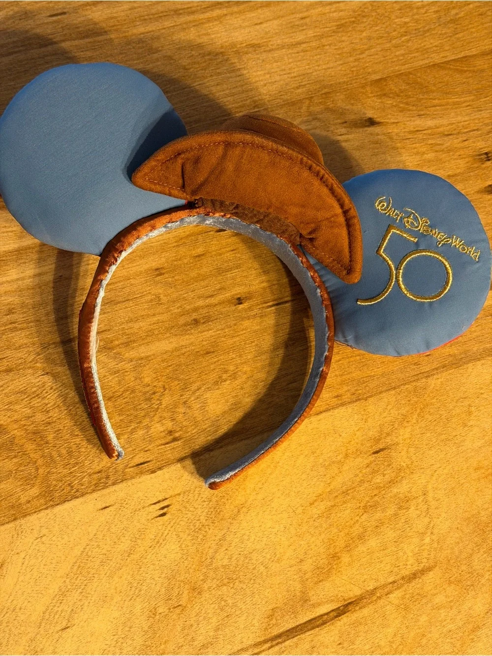 WDW 50th Big Thunder Mountain Railroad Mickey Ears Headband Walt Disney World